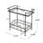 Bar Cart(No Include Stool)