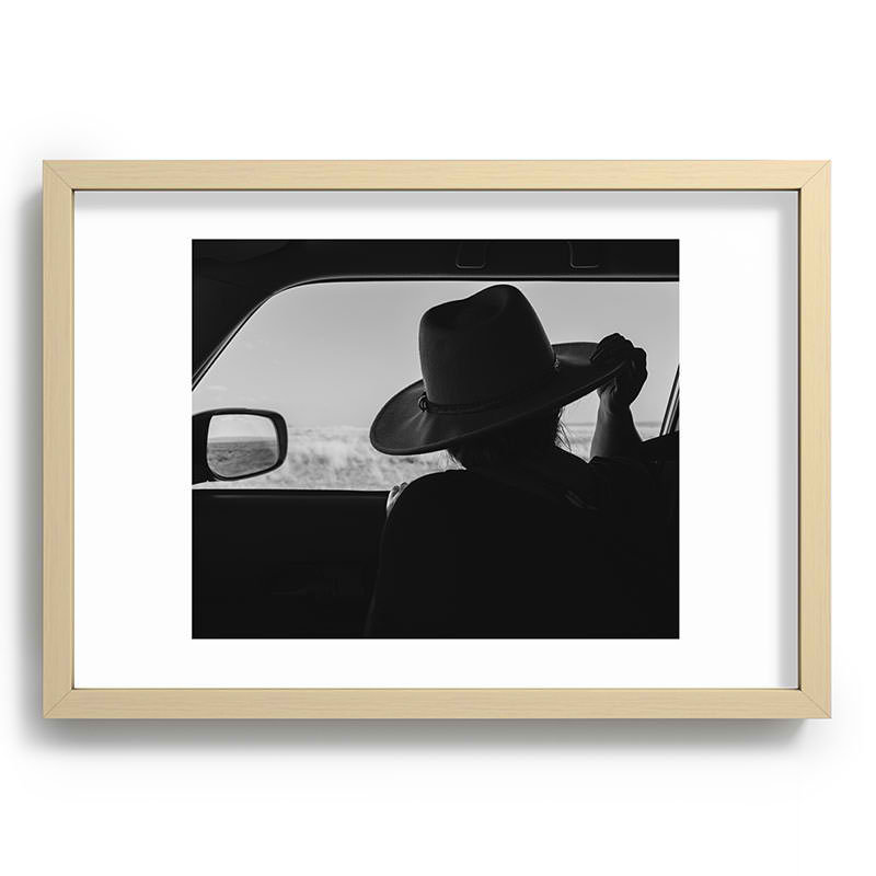 «Latitude Run® West Texas Explorer» par Bethany Young, reproduction d'art encadrée en érable, 24 po x 36 po