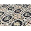 Hand-Knotted High-Quality Black and Beige Area Rug