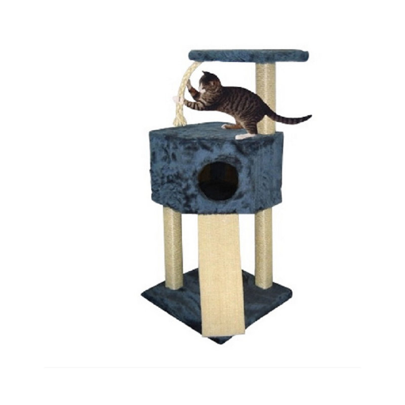 104cm H Cat Tree, Blue