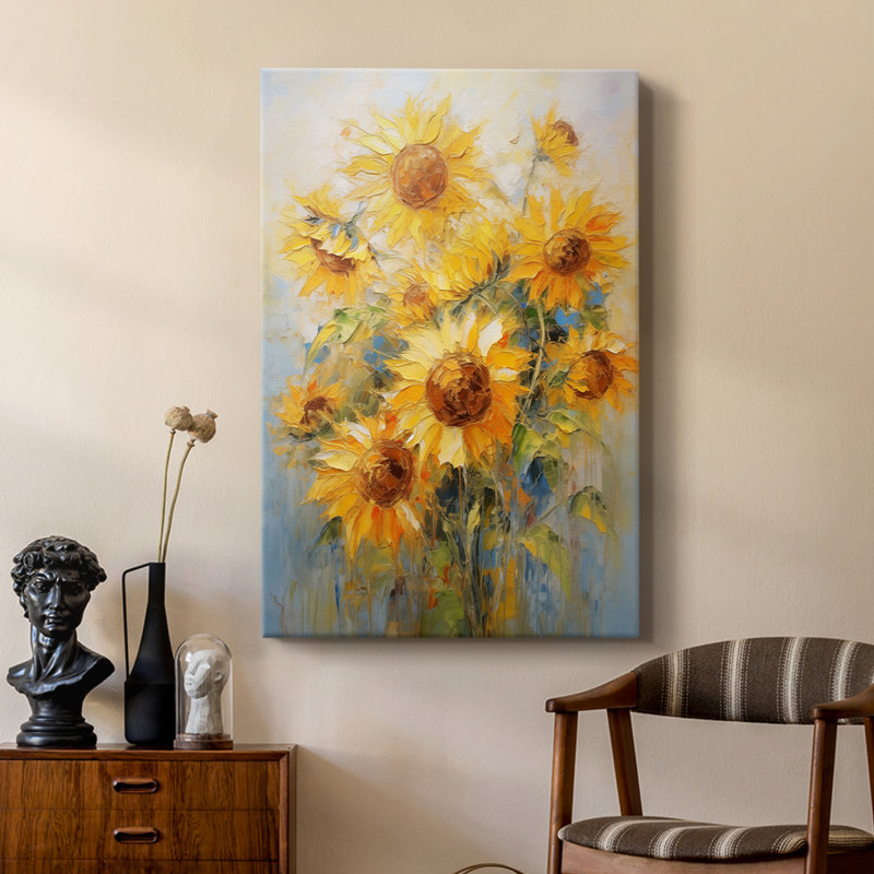 FLORAL Series CDLVI - Gallery Cavas sur mesure, H 12 po x l 8 po