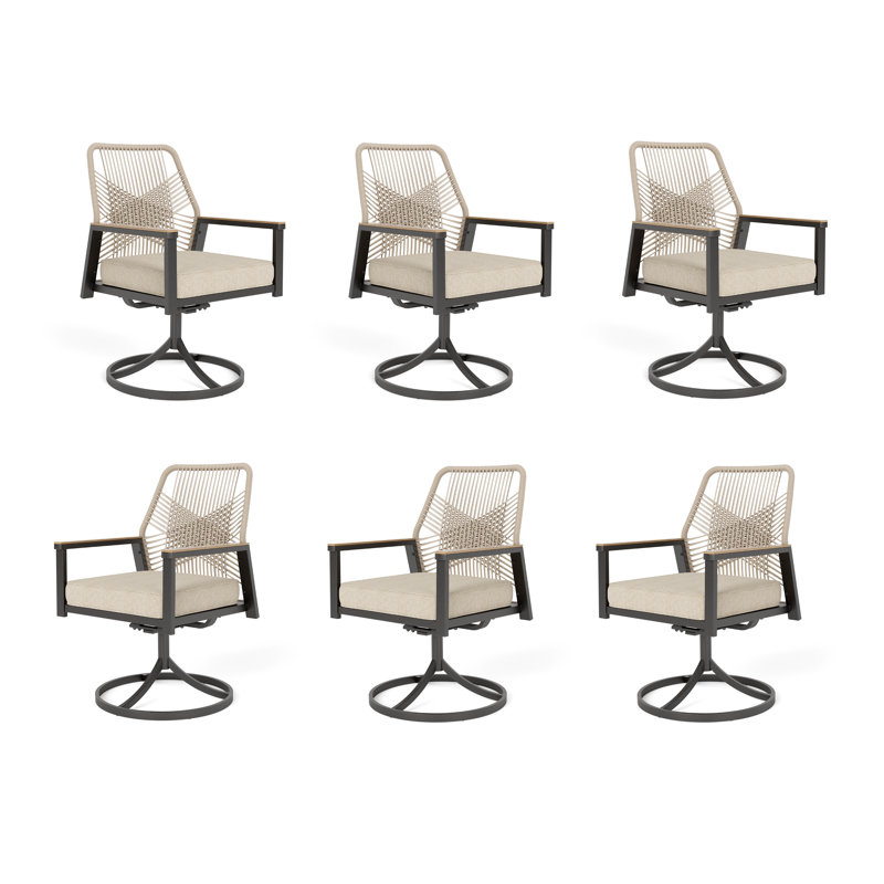 Outdoor Dining Armchair With Cushion