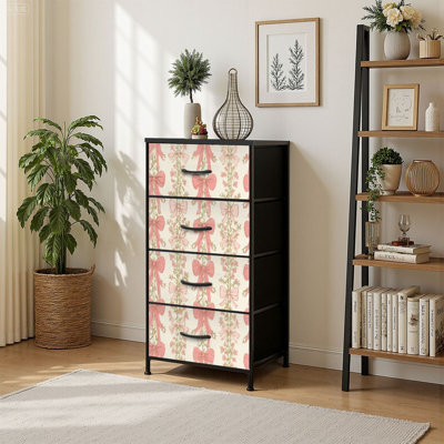 Commode de rangement verticale 4 tiroirs