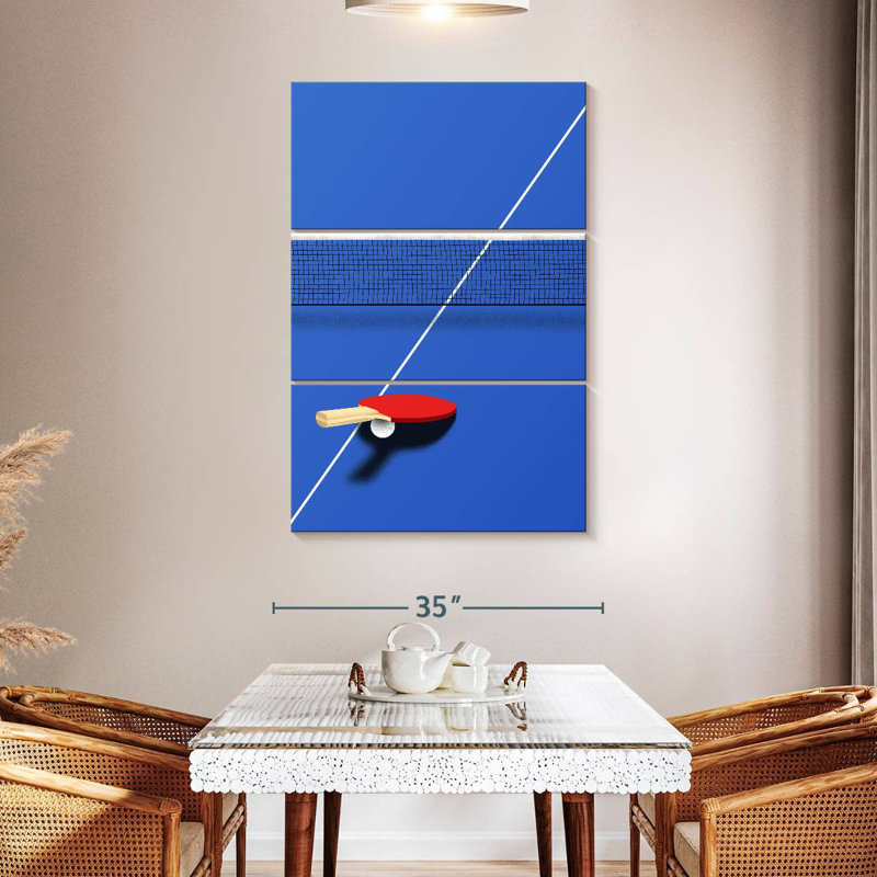 Sireci Pingpong, 50" H x 32" W