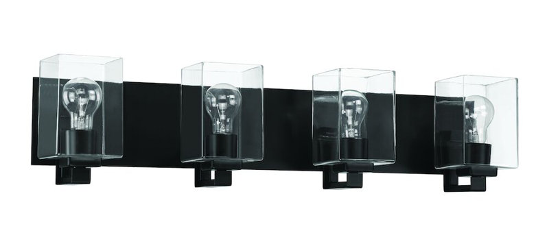 Meuble-lavabo, Noir mat