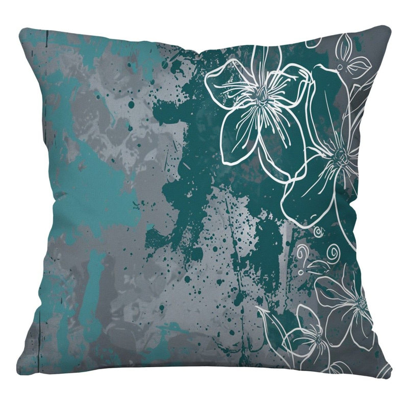 Coussin Botanical, H 26 po x l 26 po