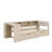 Twin Size Platform Bed With Shelves, Drawers, Charging Station And Upholstered Headboard-758859809-758859838
