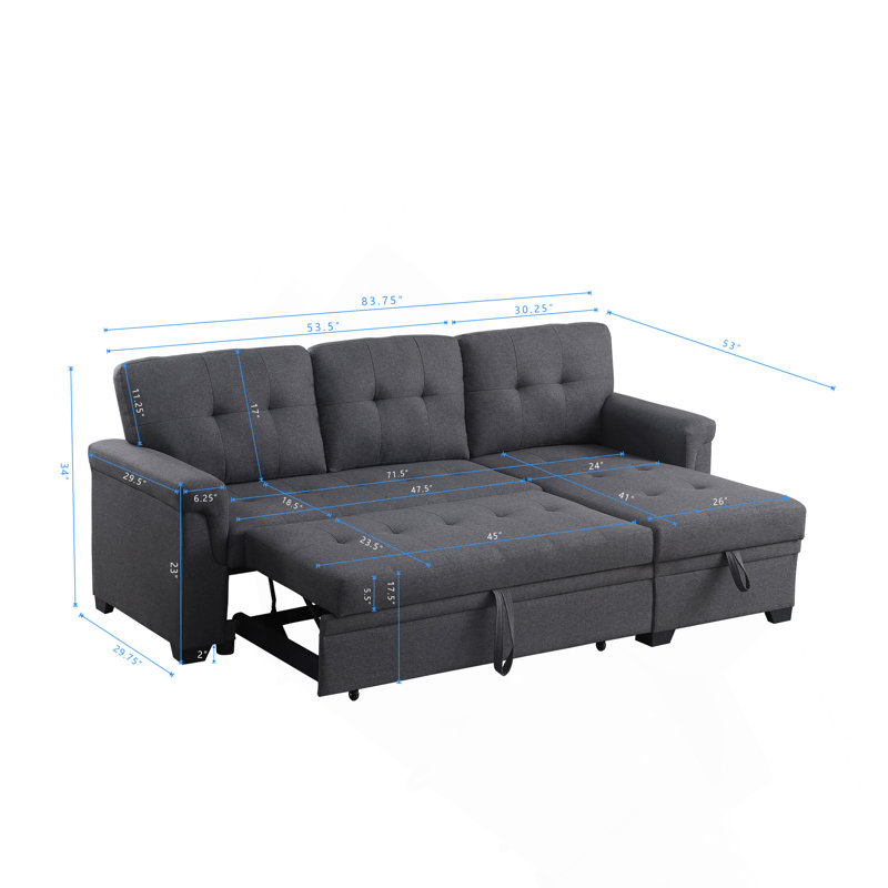 Chaise longue en L Modern Nest