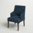 19'' H Cotton Upholstered Armchair-1079519976