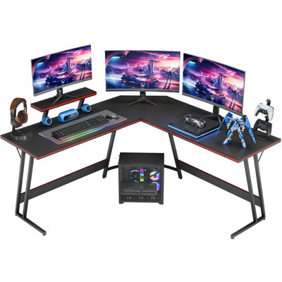 Makoy 51.2'' L-Shaped Gaming Desk