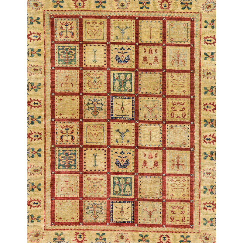 Tapis abstrait moderne 151, Rectangle 4 pi x 6 pi