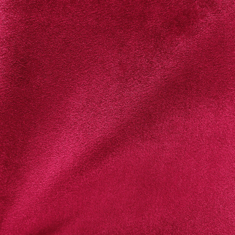 Solid Velvet | Ice Fabric, Cranberry