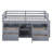 Ilsefriede Kids Twin Loft Bed with Drawers-2031581214