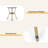 FRENCH BISTRO TABLE ,MODERN STURDY STRUCTURE