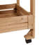 Sornson Manufactured Wood Merchandiser with Wheels-2052374386-2052374387