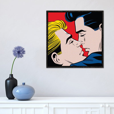 Kiss 1 Piece Wall Art on Canvas