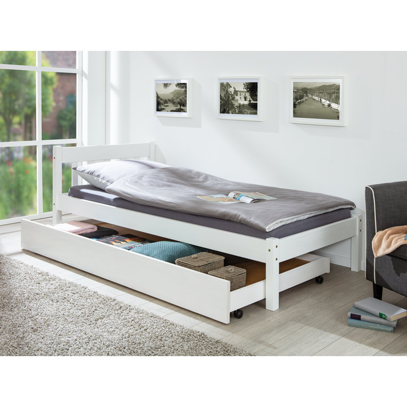 Umea Underbed Storage Drawer, 22cm H x 199cm W x 94cm D