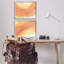  «Curving Orange Waves», ensemble de 2 giclées par Grace Popp-1864421843-1864421847
