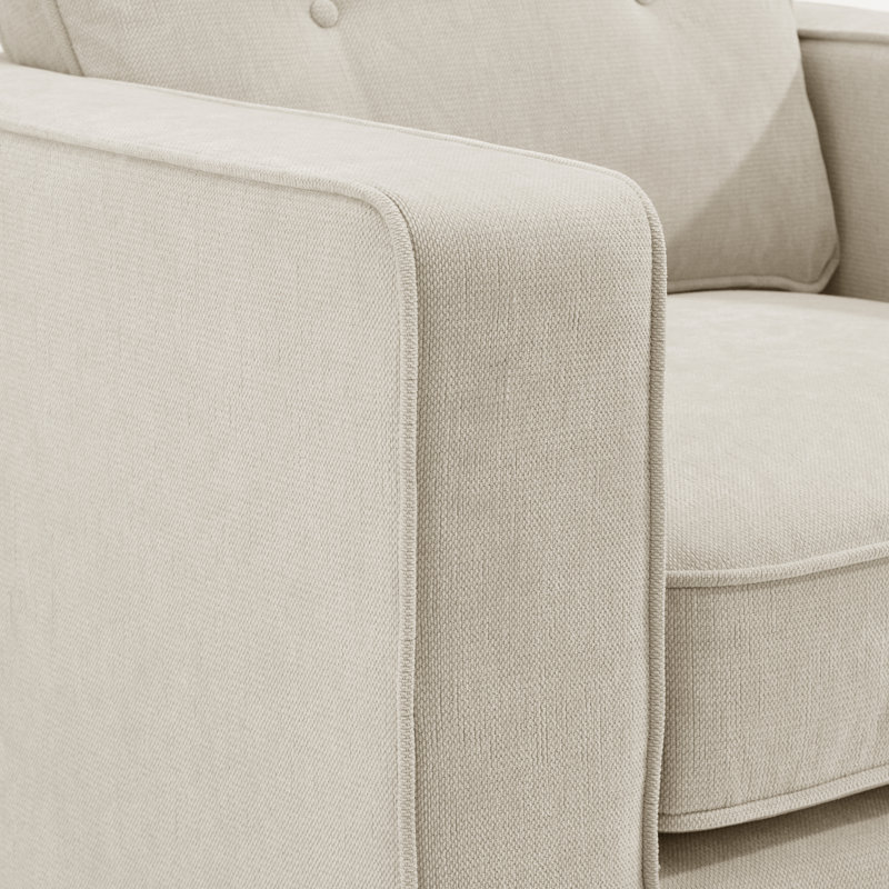 Jaspa Upholstered Armchair, Beige