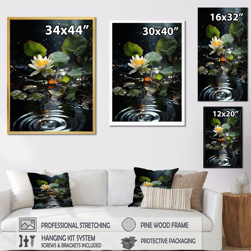 «Yellow Green Manatee Portrait Vibrant» sur toile, Toile tendue, H 32 po x l 16 po x P 1 po