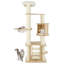  71'' Tall Cat Tree w/Cozy Perch Condo Space Capsule 4.6'' Scratching Posts
