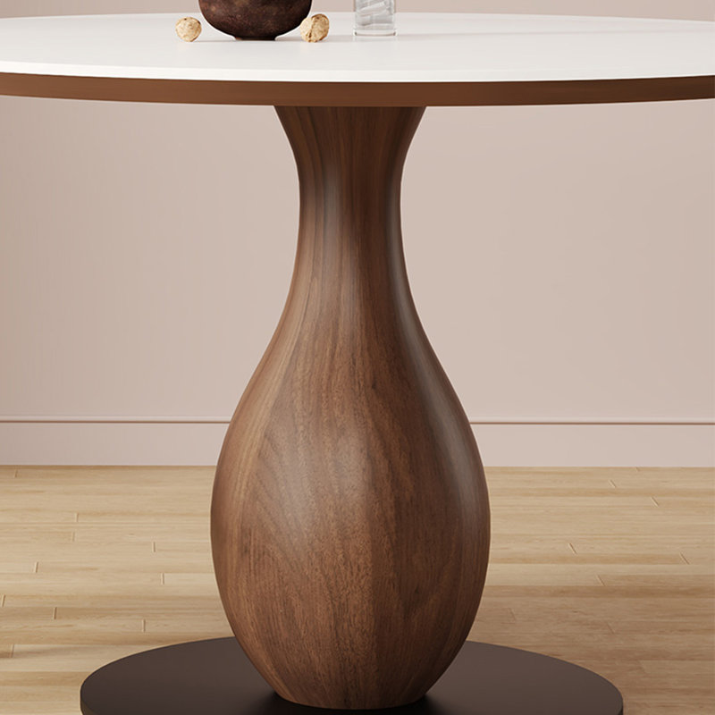 Table de salle à manger blanche, H 29,53 po x L 31,5 po x l 31,5 po