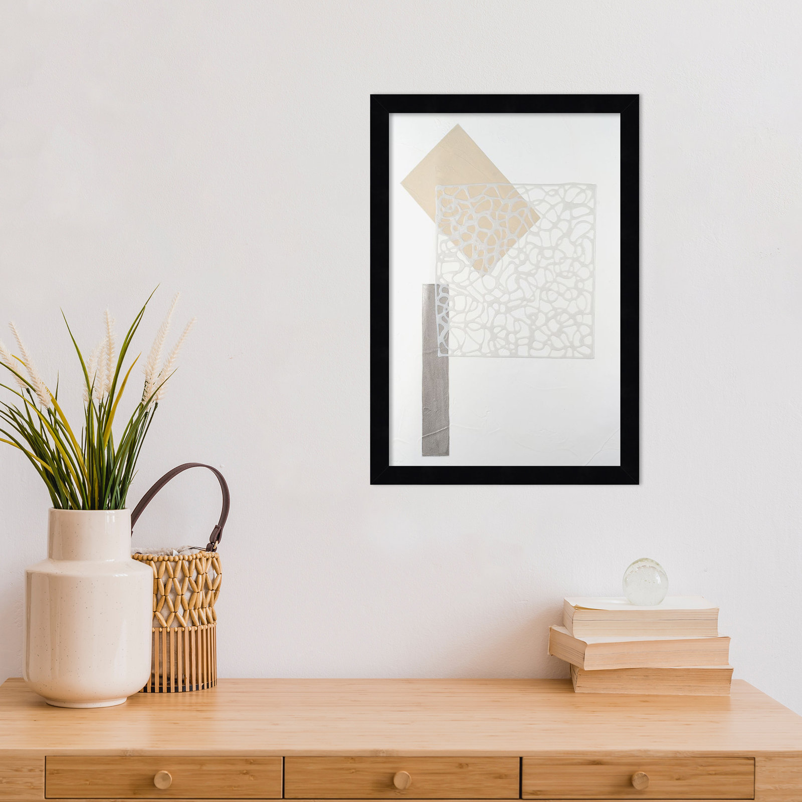 Nooks and Crannies No. 3 Print, Black, 17" H x 12" W