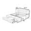 Grand lit escamotable en bois avec port USB et lattes-552928804