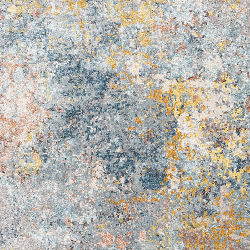 Abstract Indoor Rug, Rectangle 8'10" x 12'