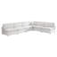 Canapé modulaire rembourré 6 pièces Jossa-1326085822