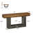 63" Wood Console Table for Entryway, Narrow Sofa Table Behind Couch for Living Room, Hallway-1894308407