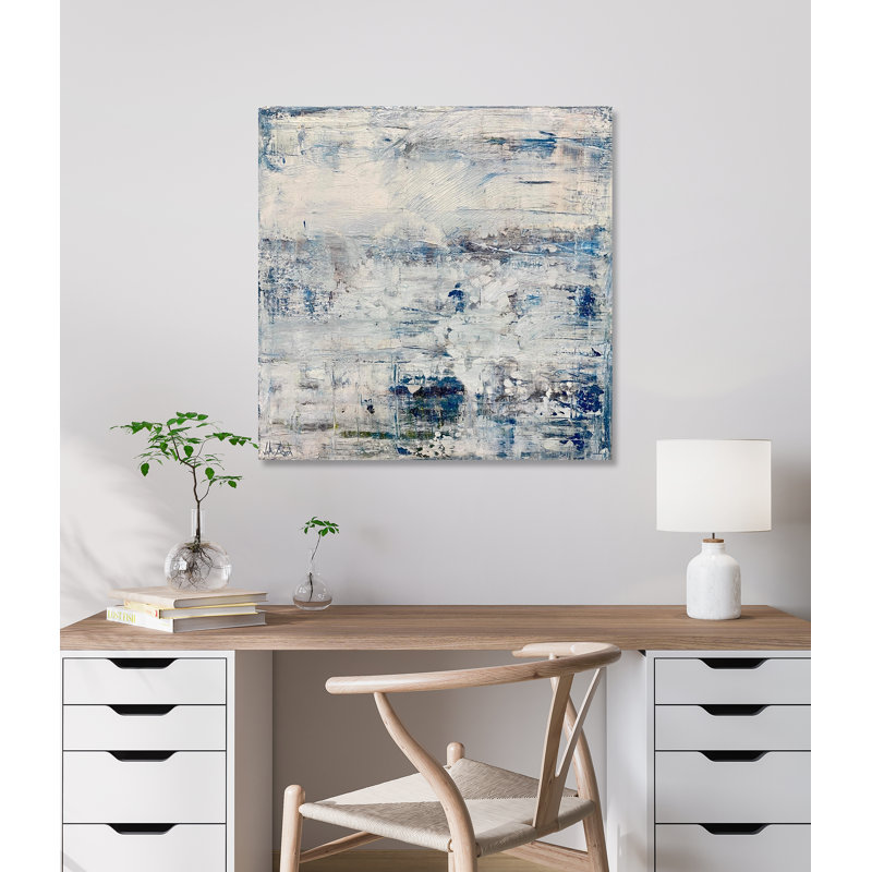 Flèche I - reproduction d'art sur toile, H 36 po x l 36 po x P 1,5 po, Toile encadrée noire
