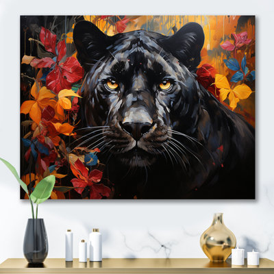 " Panther Elusive Panther Collage "