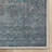 Asha Juliette Blue Custom Size Hallway Stair Runner - Vintage Persian Oriental Low Pile Carpet-1817241681
