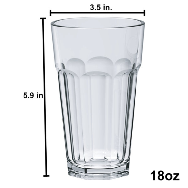 Diamond Disposable Party Cups Clear 8.75oz / 250ml