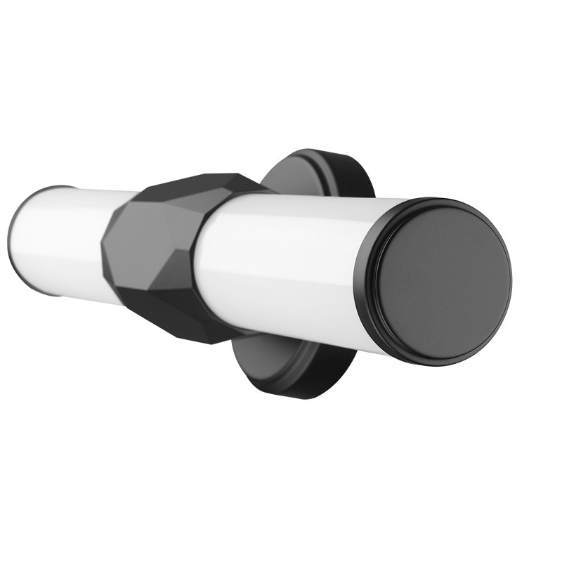Éclairage pour meuble-lavabo à DEL à intensité variable Kito, Noir mat