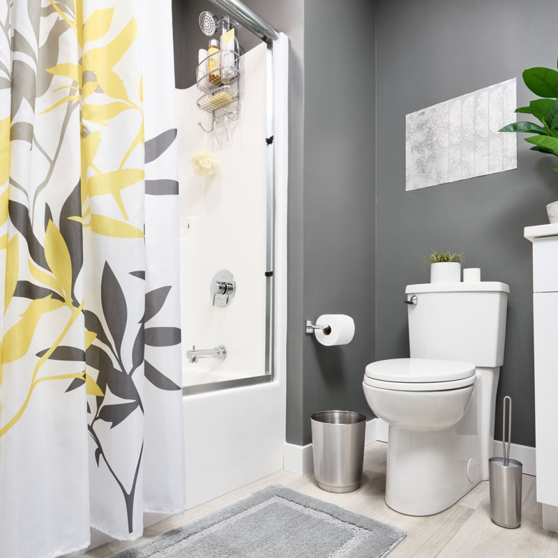 IDesign Austin Metal Toilet Brush And Holder