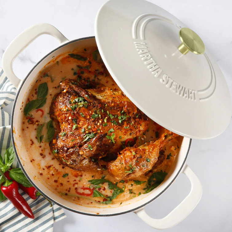 Martha Stewart Cast Iron 3.5-qt. Braising Pan - JCPenney