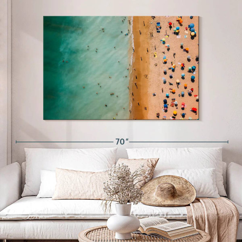 Gillard Zurriola Beach, 34" H x 51" W