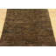 Tapis de surface en laine brun/crème 4 pi x 5 pi 8 po one-of-kind-noué la main Nash