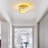 Aubreey Modern Crystal Ceiling Light Fixture, Flush Mount Crystal Chandelier, Crystal Ceiling Fixtures for Kitchen Bedroom Living Room G9 Socket-356745448-383817339