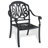 5-Piece Metal Patio Dining Set With Cushions