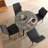 37-Inch Round Table With 4 Chairs-106912942