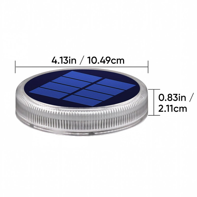 Paquet de 4 lumières solaires à DEL
