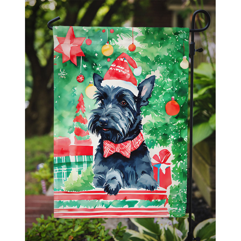 Double Sided Polyester Christmas, 15.5'' H x 11.25'' W