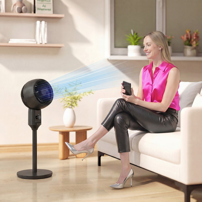 Air Circulator Fan, Black