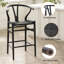 Tabouret de bar Wishbone (table non incluse)-1681715562