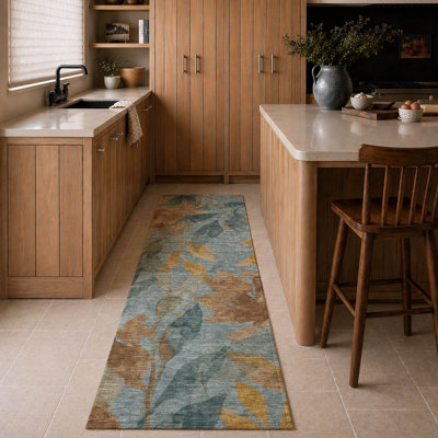 Tapis tropical intérieur / extérieur lavable à la machine Chantille ACN2960