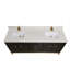 Frosinone 73" Double Bathroom Vanity Top-60496125
