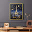 Paysages de la série Cccx - reproduction encadrée de qualité supérieure - prête à être accrochée - aucun clou requis-9539632-9539634